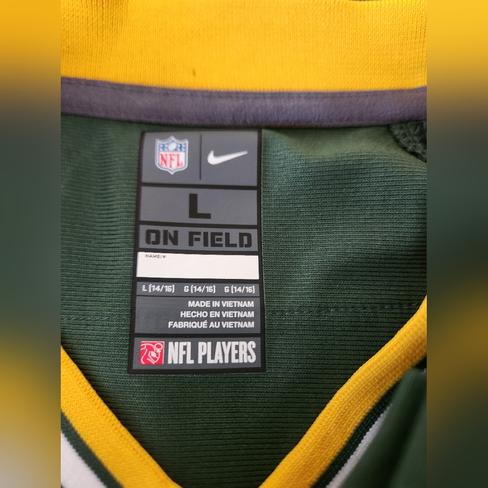 Nike Green Bay Packers Devonte Adams NFL Football jersey Youth - Picture 4 of 4